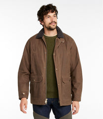 Men's Double L Waxed-Cotton Upland Coat | L.L.Bean