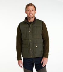 Men's Upcountry Waxed Cotton Down Vest | L.L.Bean