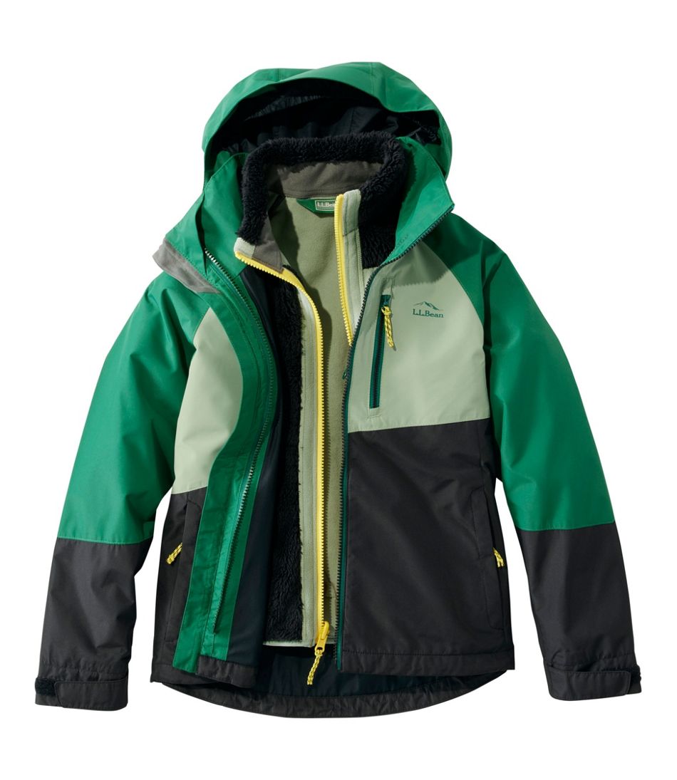 Kids' Fleece-Lined 3-in-1 Jacket | L.L.Bean