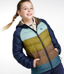 Kids' Ultralight 650 Down Jacket, Colorblock | L.L.Bean