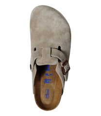 Women's Birkenstock Boston Clogs, Suede Soft Footbed | L.L.Bean