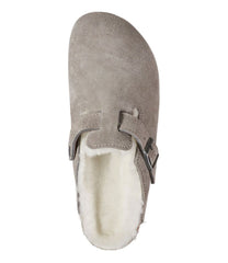 Women's Birkenstock Boston Clogs, Suede Shearling | L.L.Bean