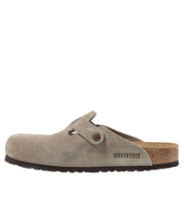 Men's Birkenstock Soft Footbed Boston Clogs, Suede | L.L.Bean