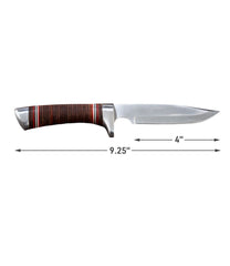 Stacked Leather Hunting Knife | L.L.Bean