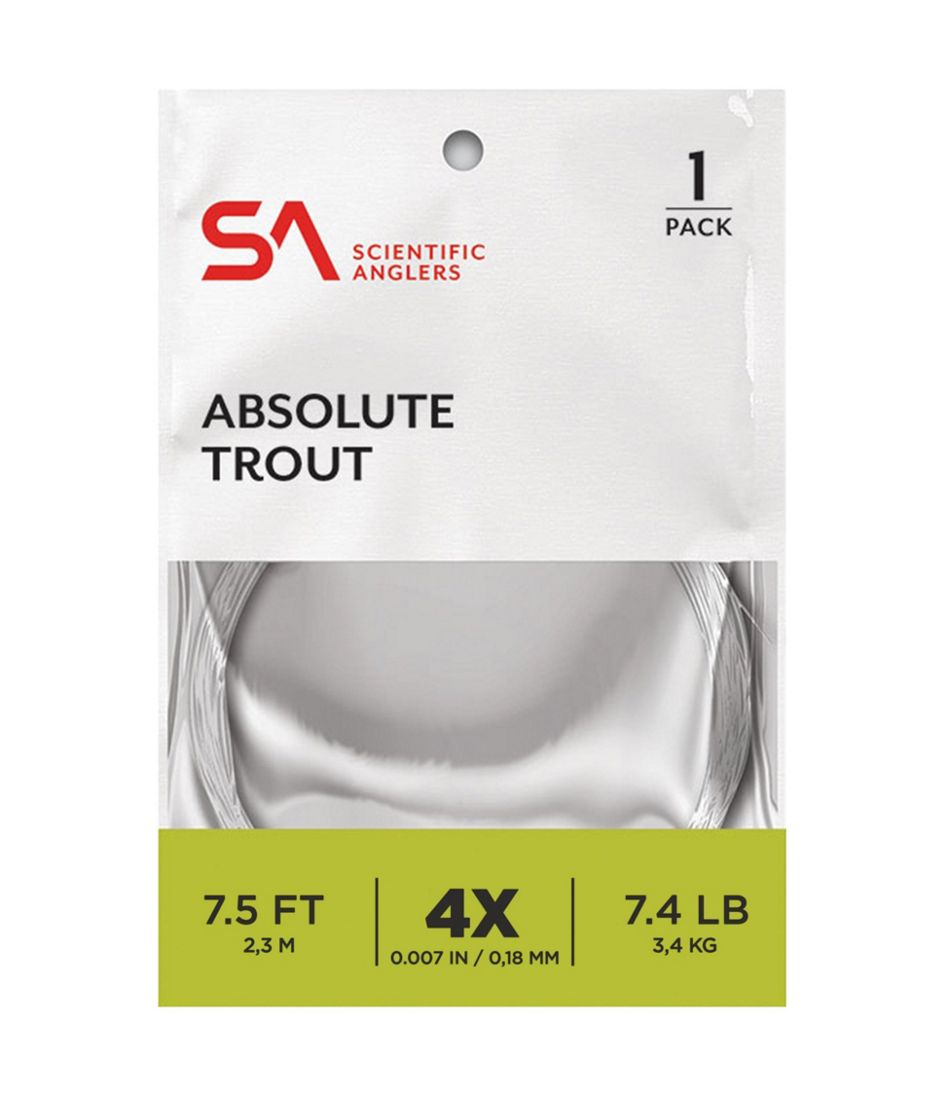 Scientific Anglers Absolute Trout Leader, 7.5' | L.L.Bean