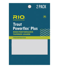 Rio Powerflex Plus 9' Tapered Leaders, 2-Pack | L.L.Bean