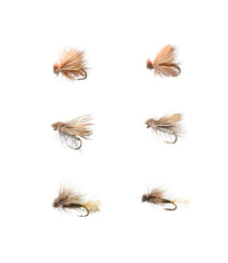 Umpqua Six-Piece Caddis Dry Fly Selection | L.L.Bean