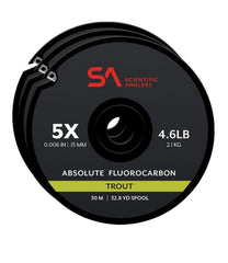 Scientific Anglers Absolute Fluorocarbon Tippet Pack, 30 meter | L.L.Bean