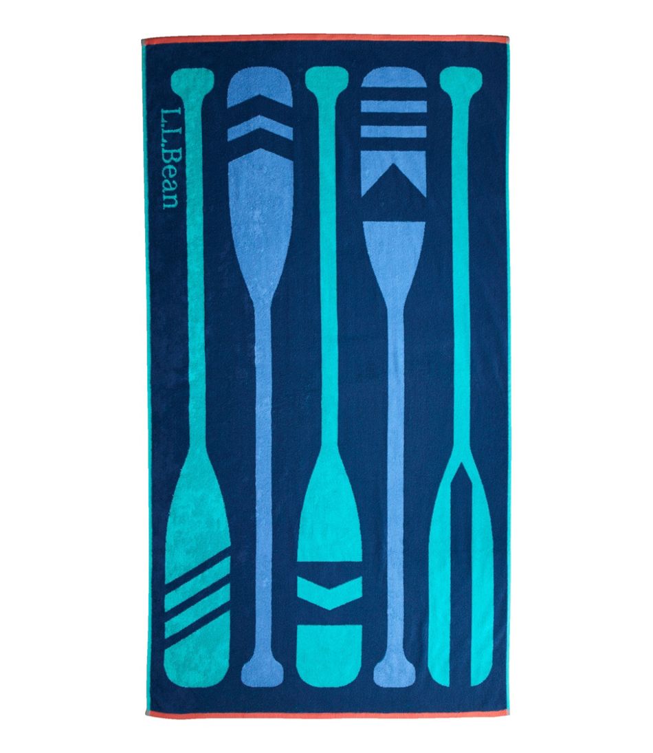 Seaside Beach Towel, Paddles | L.L.Bean
