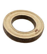 Natural Leather & Wool Ring Dog Toy | L.L.Bean