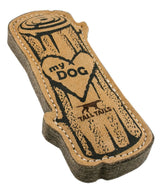 Natural Leather & Wool Love My Dog Log Dog Toy | L.L.Bean