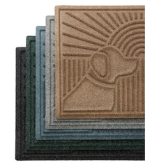 Everyspace Recycled Waterhog Wide Doormat, Sunrise Dogs | L.L.Bean