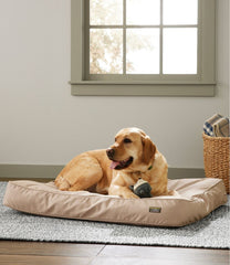 Premium Denim Therapeutic Dog Bed, Rectangular | L.L.Bean