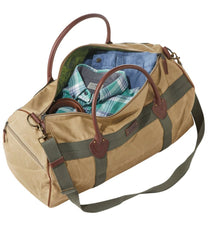 Waxed Canvas Duffle, Medium | L.L.Bean