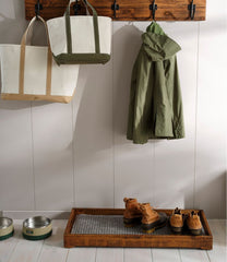 Rustic Wooden Boot Tray | L.L.Bean