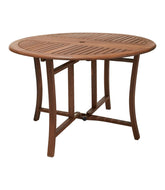 Eucalyptus Folding Table, Round | L.L.Bean