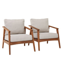 Eucalyptus Patio Chair, Set of Two | L.L.Bean