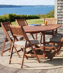 Eucalyptus Storage 7-Piece Dining Set | L.L.Bean
