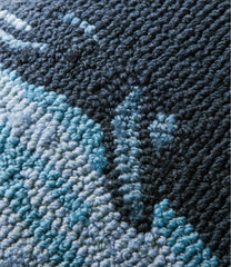 Indoor/Outdoor Hooked Pillow, 18x18 Whale | L.L.Bean