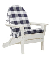 Adirondack Chair Seat and Back Cushion, Buffalo Plaid | L.L.Bean