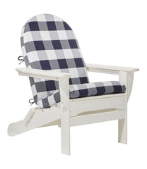 Adirondack Chair Seat and Back Cushion, Buffalo Plaid | L.L.Bean