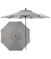 Weather-Resistant 9' Market Umbrella, Push Button | L.L.Bean