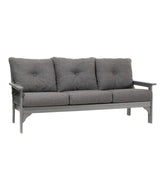 All-Weather Patio Sofa with Textured Cushion, Slate Gray | L.L.Bean