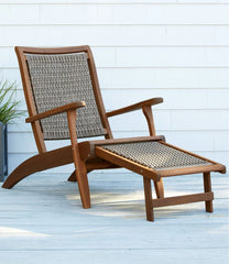 Wicker Eucalyptus Lounger | L.L.Bean