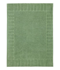 Organic Cotton Textured Bordered Bath Mat | L.L.Bean