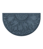 Everyspace Recycled Waterhog Doormat, Half Round, Sunflower | L.L.Bean