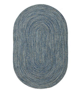 All-Weather Braided Rug, Concentric Pattern Oval | L.L.Bean