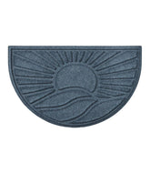 Everyspace Recycled Waterhog Doormat, Half Round, Sunrise | L.L.Bean