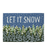 Indoor/Outdoor Vacationland Rug, Frosted Trees | L.L.Bean