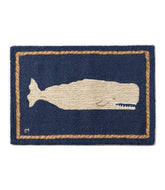 Wool Hooked Novelty Rug, Whale | L.L.Bean