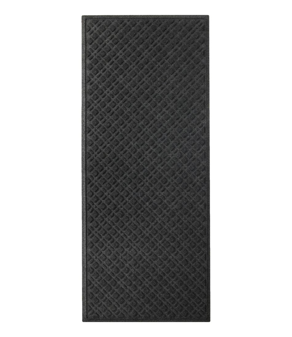 Heavyweight Recycled Waterhog Mat, Runner, Plaid | L.L.Bean