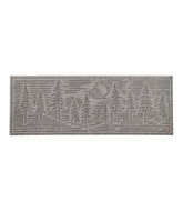 Everyspace Recycled Waterhog Wide Doormat, Pine Trees | L.L.Bean