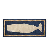 Wool Hooked Novelty Runner, Whale | L.L.Bean
