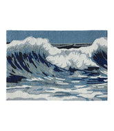 Indoor/Outdoor Vacationland Rug, Ocean Waves | L.L.Bean