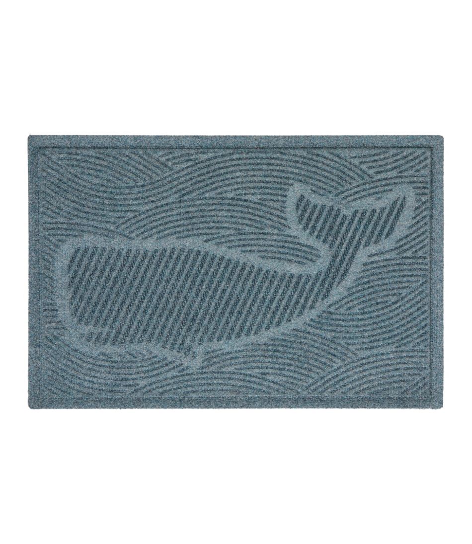 Everyspace Recycled Waterhog Doormat, Swimming Whale | L.L.Bean