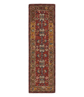 Double Border Wool Hooked Runner, Sienna Multi | L.L.Bean