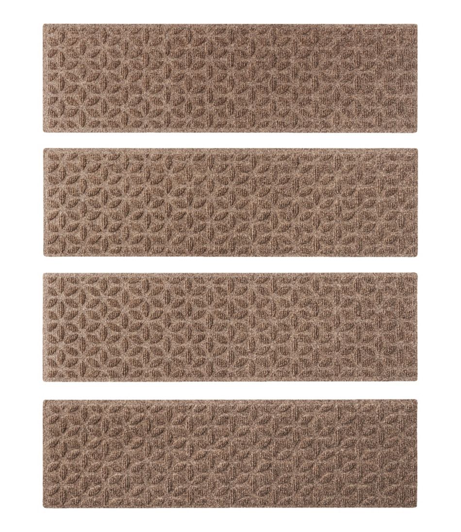 Heavyweight Waterhog Mat, Stair Treads, Set of Four, Blooming Circles | L.L.Bean