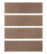 Heavyweight Waterhog Mat, Stair Treads, Set of Four, Blooming Circles | L.L.Bean