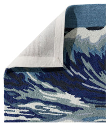 Indoor/Outdoor Vacationland Runner, Ocean Waves | L.L.Bean