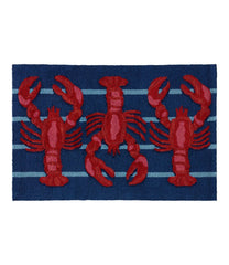 Indoor/Outdoor Vacationland Rug, Lobsters | L.L.Bean