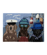 Indoor/Outdoor Vacationland Rug, Seaside Dogs | L.L.Bean