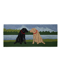 Indoor/Outdoor Vacationland Runner, Mountain Dogs | L.L.Bean