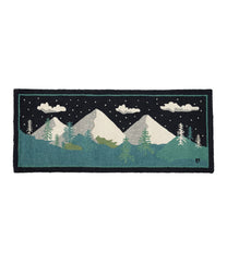 Wool Hooked Runner, Winter Woods | L.L.Bean