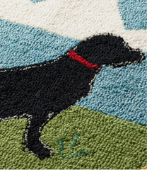 Wool Hooked Novelty Runner, Lakeside Labs | L.L.Bean