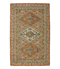 Bordered Medallion Wool Tufted Rug | L.L.Bean