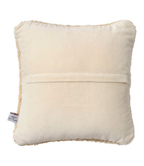 Wool Hooked Throw Pillow, Yellow Dog, 14" x 14" | L.L.Bean